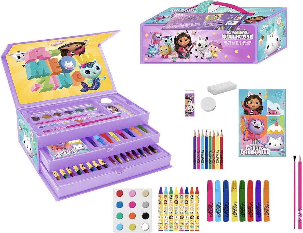 Gabbys Dollhouse Kleurdoos met Lades